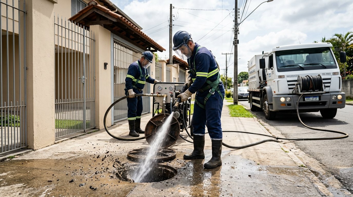Jateamento hidráulico em Vila Velha-ES