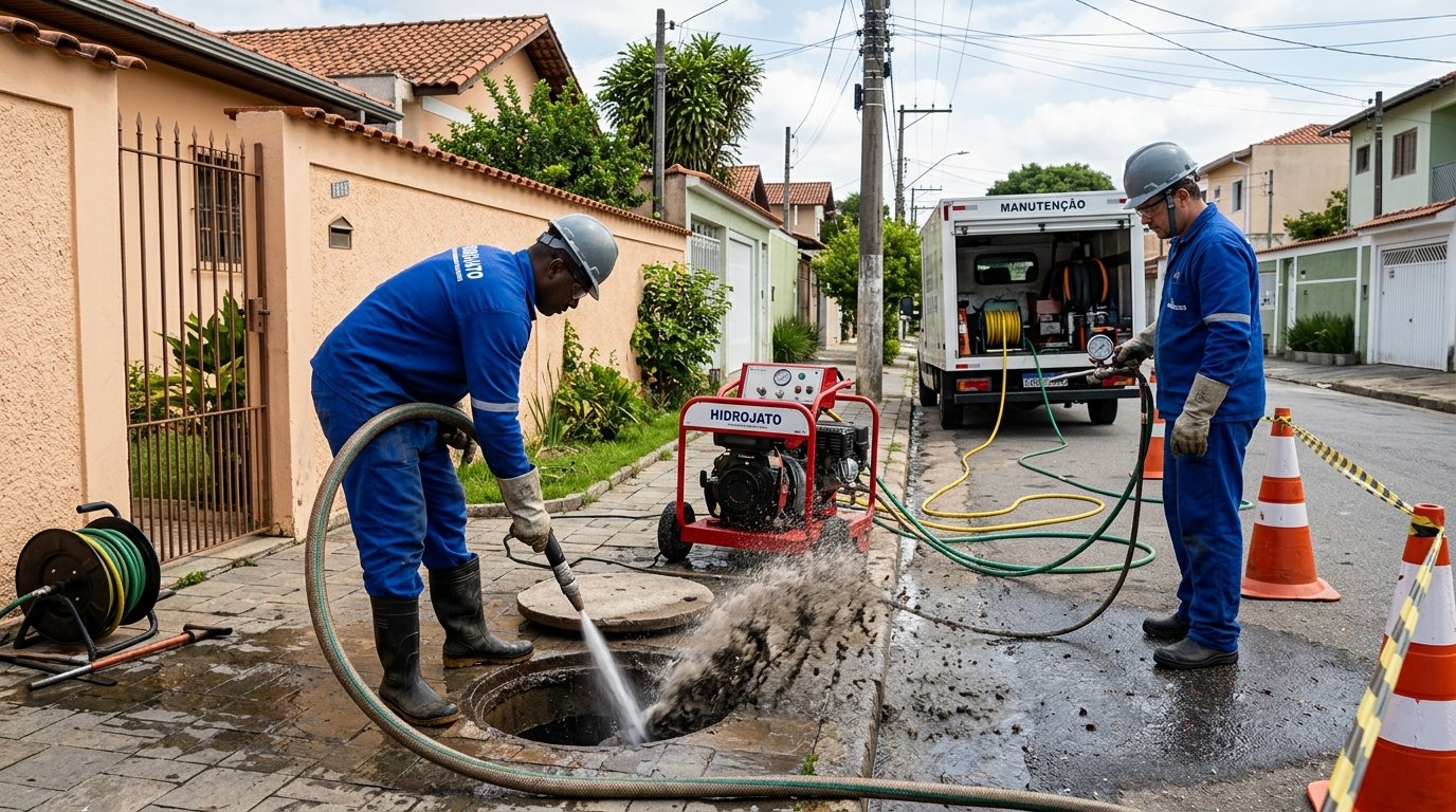 Limpeza de tubulação em Vila Velha-ES